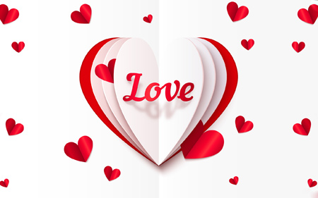 زیباترین پوسترهای عاشقانه لاو love heart fly wallpaper