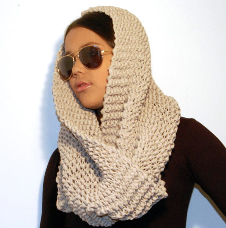 مدل شال بافتنی دخترانه زمستانی lovely winter scarf