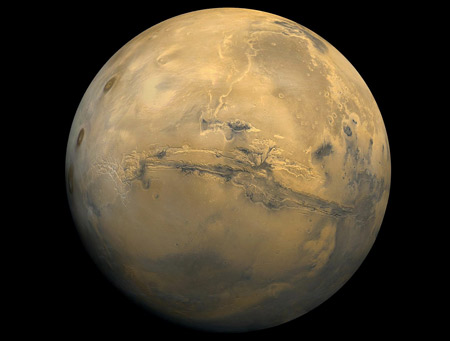 عکس کامل از سطح کره مریخ mars full picture