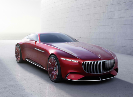 مرسدس بنز ویژن مایباخ شش Mercedes Maybach 6 concept