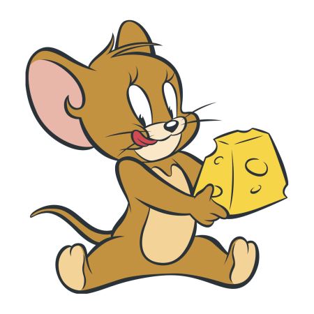 عکس کارتونی موش با پنیر jerry mouse cartoon