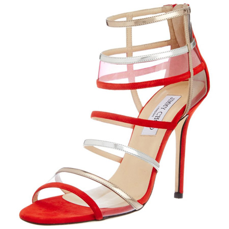 کفش پاشنه بلند مجلسی بنددار قرمز red new sandals