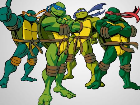 لاک پشت های نینجا ninja turtles cartoon