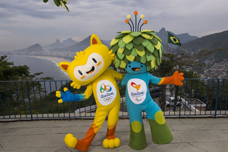 نماد بازی های المپیک ریو برزیل olampics mascot 2016 rio