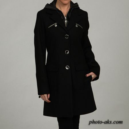 پالتو مشکی زنانه model palto 2012