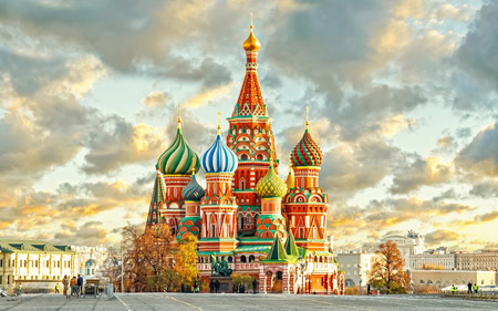 دیدنی گردشگری روسیه russia saint basil