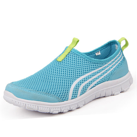 کفش اسپرت ورزشی دخترانه آبی sport walking blue shoes