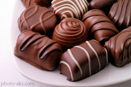 شکلات کاکائویی خوشمزه kakao chocolate
