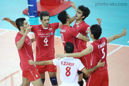 بازیکنان تیم ملی والیبال ایران team valyball iran