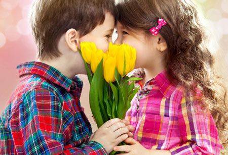 عکس بوسه عاشقانه boy and girl kiss