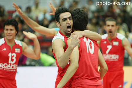 والیبال ایران در مقابل ژاپن valyball iran japon