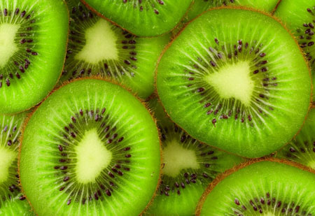 والپیپر سبز تیکه های کیوی Kiwifruit wallpaper