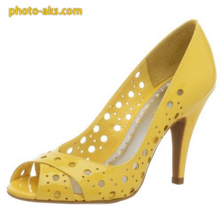 مدل 2012 کفش دخترانه زرد yellow girl shoes