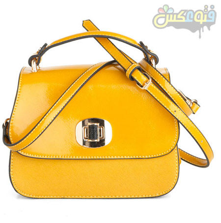 کیف های مجلسی دخترانه yellow girls bag
