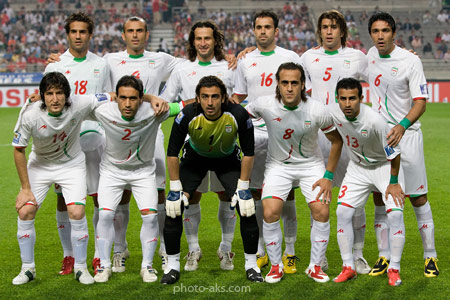عکس گروهی تیم ملی ایران iran national football team