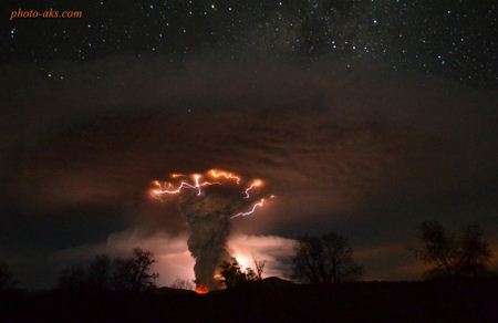 عکس رعد و برق و گردباد lightning storm