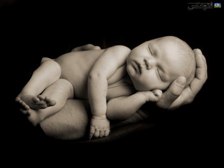 عکس نوزاد پسر  newborn baby image