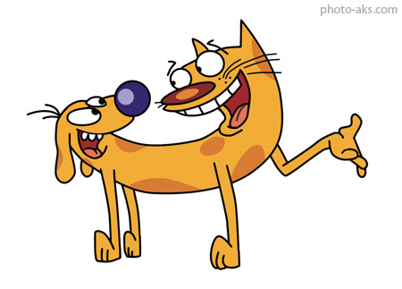 کارتون گربه سگ catdog cartoon