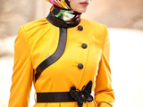 مدل مانتو زرد 2013