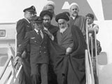لحظه ورود امام خمینی