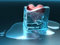 تصویر سه بعدی قلب و یخ منجمد