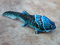 ماهی آکواریوم آبی جالب