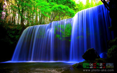 آبشار شگفت انگیز amazing waterfall