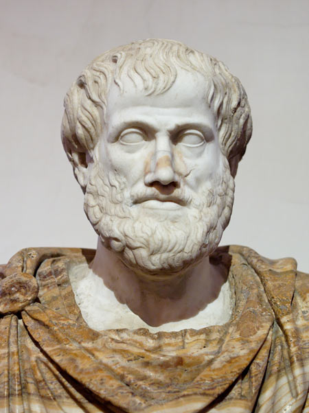 عکس مجسمه چهره ارسطو aristotle statue