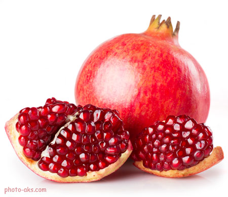 عکس انار قرمز شیرین pomegranate picture
