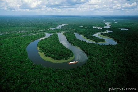 رودخانه آمازون amazon river