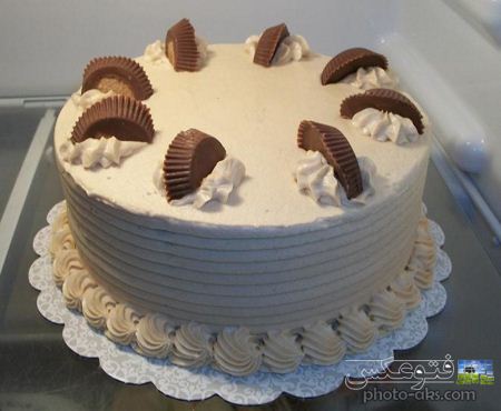 کیک تولد خامه ای cake tavalod khamei