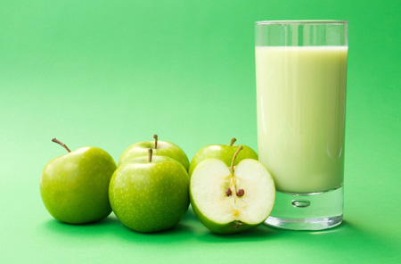 عکس آب میوه سیب سبز drink apple green