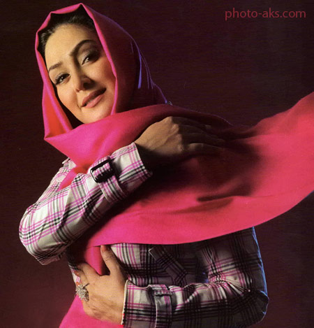 عکس روی جلد مجله الهام حمیدی elham hamidi makeup