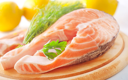 عکس گوشت ماهی غذای مقوی fish food wallpaper