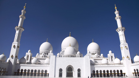 مسجد شیخ زاید در امارات grand mosque abu dhabi