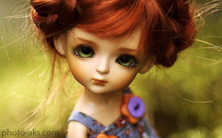 والپیپر عروسک خوشگل چشم سبز green eye doll
