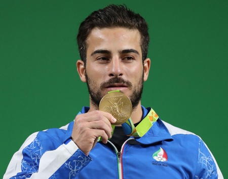 مدال طلا المپیک کیانوش رستمی medal tala kianosh rostami