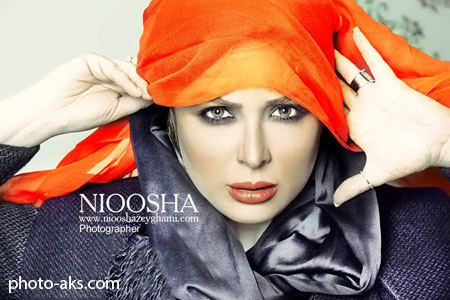 پوستر زیبای نیوشا ضیغمی makeup iranian actress