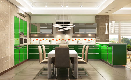 طراحی سه بعدی دکوراسیون آشپزخانه model 3d decor ashpazkhane