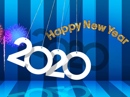 والپیپر سال نو 2020 wallpaper 2020 new year