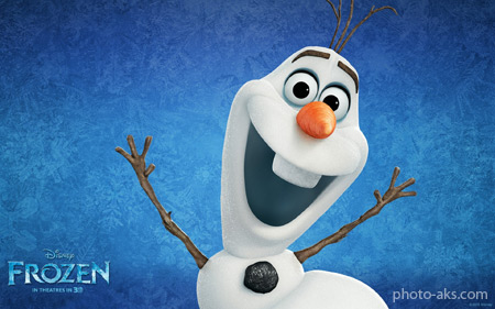 آدم برفی کارتون فروزن olaf frozen snowman