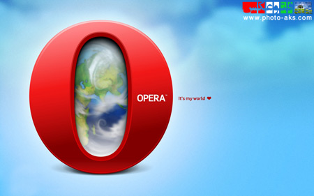 عکس های لوگو مرورگر اپرا opera browser logo