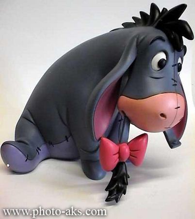 عکس عروسک الاغ پوه pooh donkey
