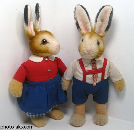 خرگوش های عروسکی ناز rabbit dolls