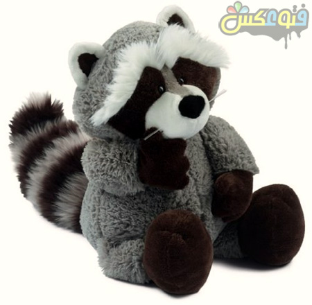 عروسک حیوانات پشمالو raccoon doll
