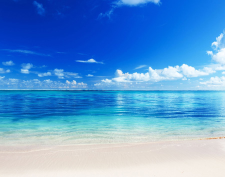 مناظر زیبا طبیعت آرام ساحل دریا sea beach sand tropics