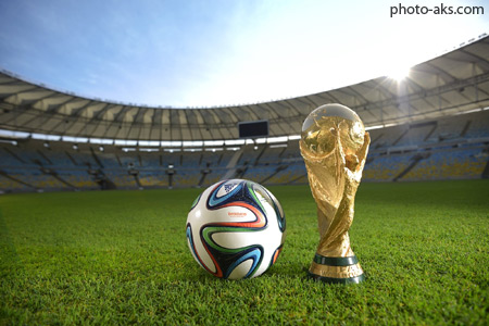توپ و کاپ جام جهانی 2014 world cup brazil wallpaper