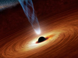 عکس سیاه چاله فضایی