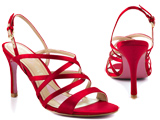 کفش مجلسی قرمز زنانه