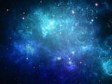 تصویر زمینه زیبا از کهکشان آبی